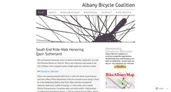 Desktop Screenshot of albanybicyclecoalition.com